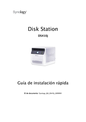 Synology DS410j Guía De Instalación Rápida