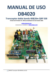 EA3GCY DB4020 Manual De Uso