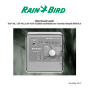 Rain Bird ESP-8SITE Manual De Operación