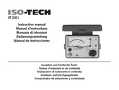 Iso-Tech IIT-2301 Manual De Instrucciones