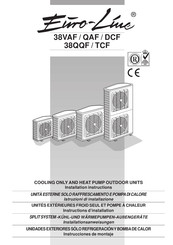 Carrier Euro Line 38VAF Instrucciones De Montaje