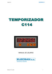 Elecsan C114 Manual De Usuario