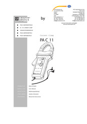 Chauvin Arnoux PAC 11 Manual De Instrucciones