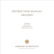 Christiaan van der Klaauw ARIADNE Manual De Instrucciones