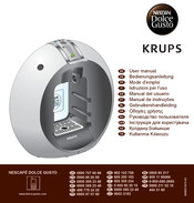 Nescafe Dolce Gusto KRUPS Manual Del Usuario