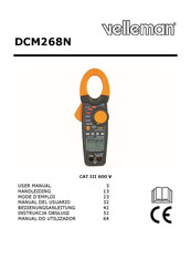 Velleman DCM268N Manual Del Usuario