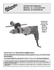 Milwaukee 5374-1 Manual Del Operador