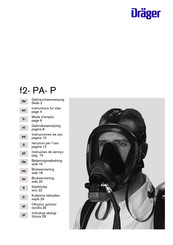 Dräger f2-SI/1-PA-P Instrucciones De Uso