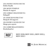 St. Jude Medical MHV-HHR Instrucciones De Uso