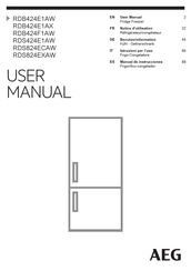 AEG RDS824EXAW Manual De Instrucciones