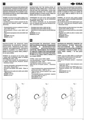 CISA 16000 Serie Instrucciones De Montaje