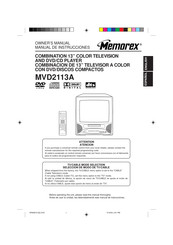 memorex MVD2113A Manual De Instrucciones