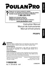 Poulan Pro PR28PS Manual De Instrucciones