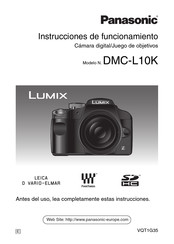 Panasonic Lumix DMC-L10K Instrucciones De Funcionamiento