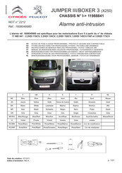 PEUGEOT 1608049980 Instrucciones De Montaje