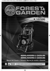 Forest Garden Pro H 10250G Manual Del Usuario Y Garantía