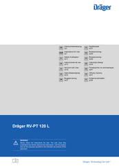 Dräger RV-PT 120 L Instrucciones De Uso