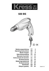 KRESS 500 BS Instrucciones De Servicio