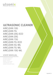 ulsonix AIRCLEAN 7G-WL Manual De Instrucciones