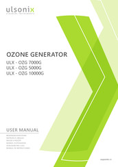 ulsonix ULX-OZG 5000G Manual De Instrucciones