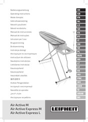 Leifheit Air Active Express L Manual De Instrucciones