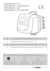 Coelbo SPEEDMATIC 1314 Instrucciones Para La Instalación Y Utilización