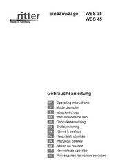 Ritter WES 45 Instrucciones De Uso