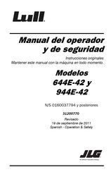 JLG Lull 944E-42 Manual Del Operador  Y De Seguridad