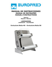 Eurofred Evoluzione Retta 50 Manual De Instrucciones