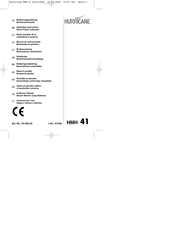 Hurricane HMH 41 Manual De Instrucciones