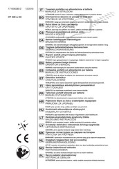 Stiga SHT 500 AE Manual De Instrucciones