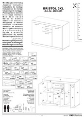 FMD Furniture 4020-303 Instrucciones De Montaje