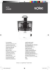 SOLAC LC6205 Instrucciones De Uso