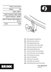 Brink 4502 Instrucciones De Montaje