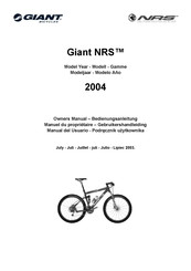 Giant NRS 2004 Manual Del Usuario