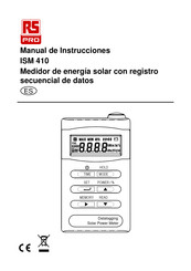 RS Pro ISM 410 Manual De Instrucciones