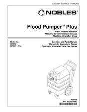 Nobles Flood Pumpert Plus 607841 Manual Del Operador