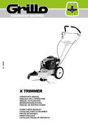 Grillo X TRIMMER Manual De Instrucciones