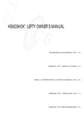 Cannondale HEADSHOK LEFTY Manual De Usuario