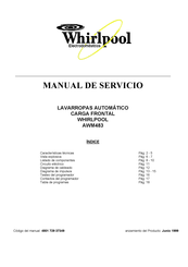 Whirlpool AWM483 Manual De Servicio