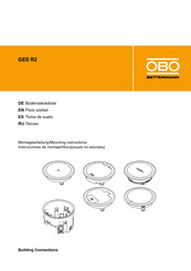 OBO Bettermann 7428526 Instrucciones De Montaje