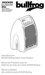 Kicker BULLFROG BF200 Manual Del Propietário