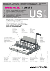 Renz Combi S Manual De Instrucciones