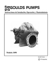 Goulds Pumps 3498 Instrucciones De Instalación, Operación Y Mantenimiento