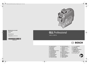 Bosch GLL Professional 3-80 C Manual Original