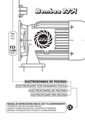 PSH FD-15 Manual De Instrucciones