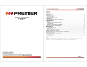 Premier GL-2999 Manual De Instrucciones