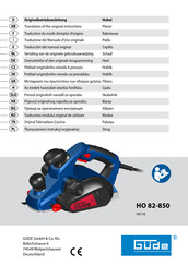 Gude 58118 Traducción Del Manual Original