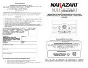 NAKAZAKI 9266 Manual De Instrucciones