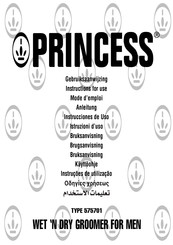 Princess 575701 Instrucciones De Uso